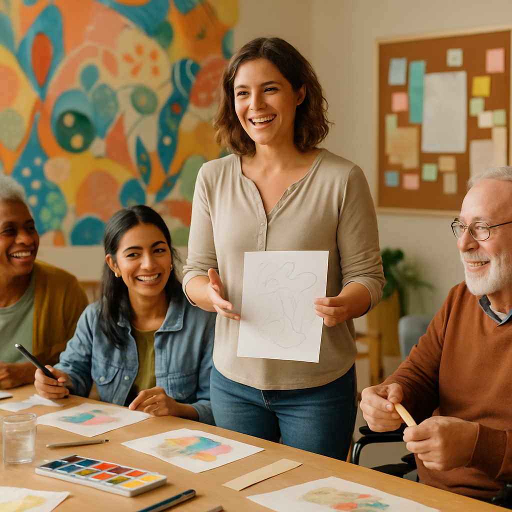 Kunstvermittlung und Outreach bei robwaltoon.com